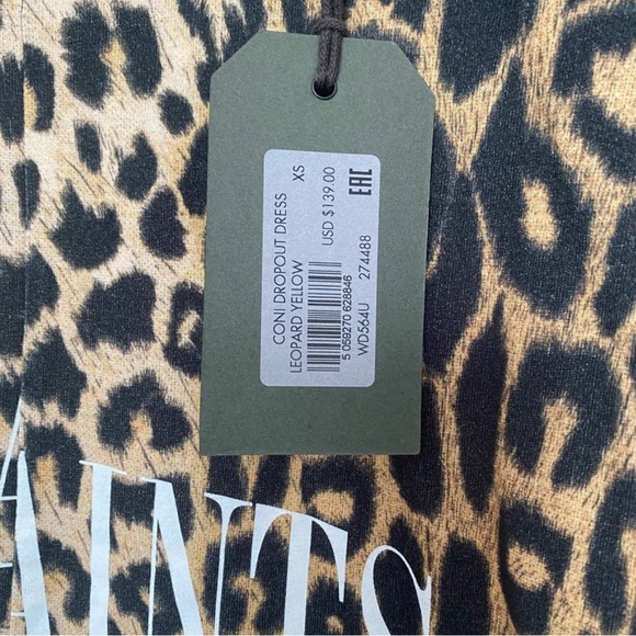 ALLSAINTS leopard print mini dress - Picture 3 of 6